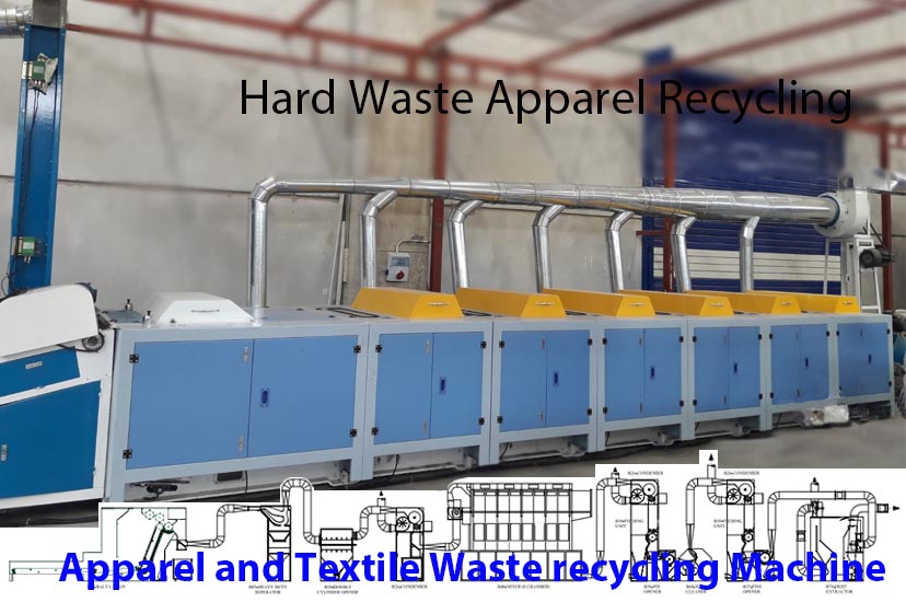 Apparel Waste Recycle Machine Making Fiber